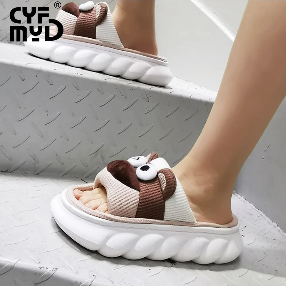 Chinelo de Algodão Bichos ZuoFu