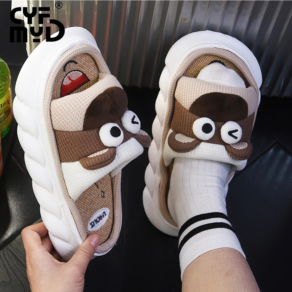 Chinelo de Algodão Bichos ZuoFu