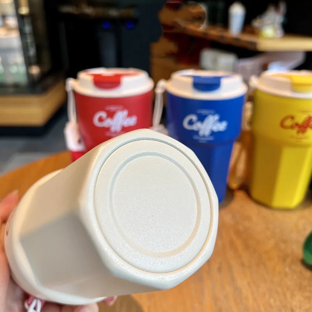 12 Taza/vaso termo de acero inoxidable con aislamiento térmico al vacío