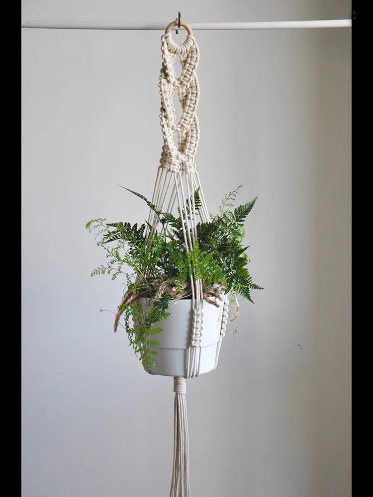 Colgadores de plantas Rame, soporte para macetas - Cuerda de algodón