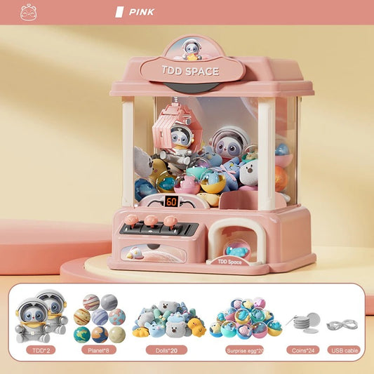Minimáquina arcade de garras: diversión interactiva para niños